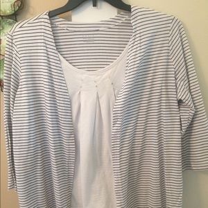 XL Basic Editions Shirt / Sweater Combo